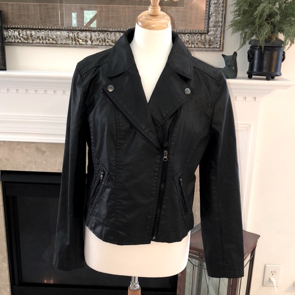 LOFT Jackets & Blazers - Loft Black Moto Jacket